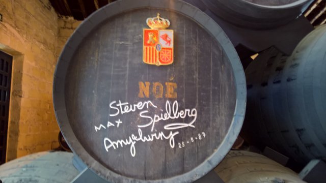 Jerez, Sherryfass bei Gonzalez Byass