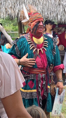 Indianer im Pioneer Village